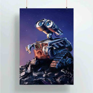 Onyourcases Wall E Disney Pixar Great Custom Poster Silk Poster Wall Decor Home Art Decoration Wall Art Satin Silky Decorative Wallpaper Personalized Wall Hanging 20x14 Inch 24x35 Inch Poster