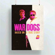 Onyourcases War Dogs Custom Poster Silk Poster Wall Decor Home Art Decoration Wall Art Satin Silky Decorative Wallpaper Personalized Wall Hanging 20x14 Inch 24x35 Inch Poster