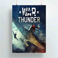 Onyourcases War Thunder Custom Poster Silk Poster Wall Decor Home Art Decoration Wall Art Satin Silky Decorative Wallpaper Personalized Wall Hanging 20x14 Inch 24x35 Inch Poster