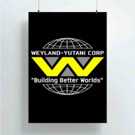 Onyourcases Weyland Yutani Corp Custom Poster Silk Poster Wall Decor Home Art Decoration Wall Art Satin Silky Decorative Wallpaper Personalized Wall Hanging 20x14 Inch 24x35 Inch Poster