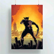 Onyourcases Wolverine Marvel Custom Poster Silk Poster Wall Decor Home Art Decoration Wall Art Satin Silky Decorative Wallpaper Personalized Wall Hanging 20x14 Inch 24x35 Inch Poster