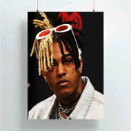 Onyourcases XXXTentacion Rapper Great Custom Poster Silk Poster Wall Decor Home Art Decoration Wall Art Satin Silky Decorative Wallpaper Personalized Wall Hanging 20x14 Inch 24x35 Inch Poster