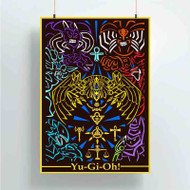 Onyourcases Yu Gi Oh Custom Poster Silk Poster Wall Decor Home Art Decoration Wall Art Satin Silky Decorative Wallpaper Personalized Wall Hanging 20x14 Inch 24x35 Inch Poster