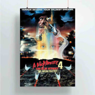 Onyourcases A Nightmare on Elm Street 4 The Dream Master Custom Poster Silk Poster Wall Decor Best Home Decoration Wall Art Satin Silky Decorative Wallpaper Personalized Wall Hanging 20x14 Inch 24x35 Inch Poster