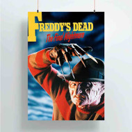 Onyourcases A Nightmare on Elm Street Freddy s Dead The Final Nightmare 2 Custom Poster Silk Poster Wall Decor Best Home Decoration Wall Art Satin Silky Decorative Wallpaper Personalized Wall Hanging 20x14 Inch 24x35 Inch Poster