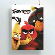 Onyourcases Angry Birds Custom Poster Silk Poster Wall Decor Best Home Decoration Wall Art Satin Silky Decorative Wallpaper Personalized Wall Hanging 20x14 Inch 24x35 Inch Poster