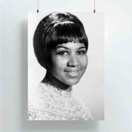 Onyourcases Aretha Franklin Custom Poster Silk Poster Wall Decor Best Home Decoration Wall Art Satin Silky Decorative Wallpaper Personalized Wall Hanging 20x14 Inch 24x35 Inch Poster