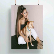 Onyourcases Ariana Grande Trending Custom Poster Silk Poster Wall Decor Best Home Decoration Wall Art Satin Silky Decorative Wallpaper Personalized Wall Hanging 20x14 Inch 24x35 Inch Poster