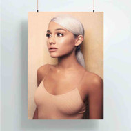 Onyourcases Ariana Grander Sweetener Custom Poster Silk Poster Wall Decor Best Home Decoration Wall Art Satin Silky Decorative Wallpaper Personalized Wall Hanging 20x14 Inch 24x35 Inch Poster