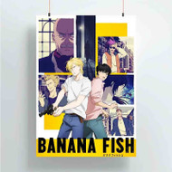 Onyourcases Banana Fish Custom Poster Silk Poster Wall Decor Best Home Decoration Wall Art Satin Silky Decorative Wallpaper Personalized Wall Hanging 20x14 Inch 24x35 Inch Poster