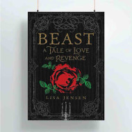 Onyourcases Beast A Tale of Love and Revenge Custom Poster Silk Poster Wall Decor Best Home Decoration Wall Art Satin Silky Decorative Wallpaper Personalized Wall Hanging 20x14 Inch 24x35 Inch Poster