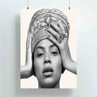 Onyourcases beyonce Custom Poster Silk Poster Wall Decor Best Home Decoration Wall Art Satin Silky Decorative Wallpaper Personalized Wall Hanging 20x14 Inch 24x35 Inch Poster