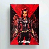 Onyourcases Black Widow Trending Custom Poster Silk Poster Wall Decor Best Home Decoration Wall Art Satin Silky Decorative Wallpaper Personalized Wall Hanging 20x14 Inch 24x35 Inch Poster