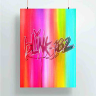 Onyourcases blink 182 NINE Custom Poster Silk Poster Wall Decor Best Home Decoration Wall Art Satin Silky Decorative Wallpaper Personalized Wall Hanging 20x14 Inch 24x35 Inch Poster