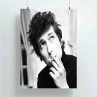 Onyourcases Bob Dylan Trending Custom Poster Silk Poster Wall Decor Best Home Decoration Wall Art Satin Silky Decorative Wallpaper Personalized Wall Hanging 20x14 Inch 24x35 Inch Poster