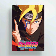 Onyourcases Boruto Trending Custom Poster Silk Poster Wall Decor Best Home Decoration Wall Art Satin Silky Decorative Wallpaper Personalized Wall Hanging 20x14 Inch 24x35 Inch Poster