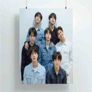 Onyourcases BTS Trending Custom Poster Silk Poster Wall Decor Best Home Decoration Wall Art Satin Silky Decorative Wallpaper Personalized Wall Hanging 20x14 Inch 24x35 Inch Poster