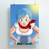 Onyourcases Bulma Dragon Ball Trending Custom Poster Silk Poster Wall Decor Best Home Decoration Wall Art Satin Silky Decorative Wallpaper Personalized Wall Hanging 20x14 Inch 24x35 Inch Poster