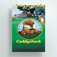 Onyourcases Caddyshack Custom Poster Silk Poster Wall Decor Best Home Decoration Wall Art Satin Silky Decorative Wallpaper Personalized Wall Hanging 20x14 Inch 24x35 Inch Poster