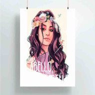 Onyourcases Camila Cabello Trending Custom Poster Silk Poster Wall Decor Best Home Decoration Wall Art Satin Silky Decorative Wallpaper Personalized Wall Hanging 20x14 Inch 24x35 Inch Poster