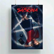 Onyourcases Chilling Adventures of Sabrina Custom Poster Silk Poster Wall Decor Best Home Decoration Wall Art Satin Silky Decorative Wallpaper Personalized Wall Hanging 20x14 Inch 24x35 Inch Poster