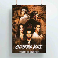 Onyourcases Cobra Kai The Karate Kid Custom Poster Silk Poster Wall Decor Best Home Decoration Wall Art Satin Silky Decorative Wallpaper Personalized Wall Hanging 20x14 Inch 24x35 Inch Poster