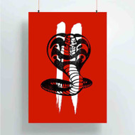 Onyourcases Cobra Kai Trending Custom Poster Silk Poster Wall Decor Best Home Decoration Wall Art Satin Silky Decorative Wallpaper Personalized Wall Hanging 20x14 Inch 24x35 Inch Poster