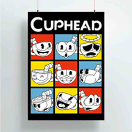Onyourcases Cuphead Sell Custom Poster Silk Poster Wall Decor Best Home Decoration Wall Art Satin Silky Decorative Wallpaper Personalized Wall Hanging 20x14 Inch 24x35 Inch Poster