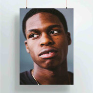 Onyourcases Daniel Caesar Trending Custom Poster Silk Poster Wall Decor Best Home Decoration Wall Art Satin Silky Decorative Wallpaper Personalized Wall Hanging 20x14 Inch 24x35 Inch Poster