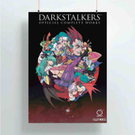 Onyourcases Darkstalkers Custom Poster Silk Poster Wall Decor Best Home Decoration Wall Art Satin Silky Decorative Wallpaper Personalized Wall Hanging 20x14 Inch 24x35 Inch Poster