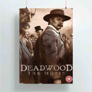 Onyourcases Deadwood The Movie Custom Poster Silk Poster Wall Decor Best Home Decoration Wall Art Satin Silky Decorative Wallpaper Personalized Wall Hanging 20x14 Inch 24x35 Inch Poster