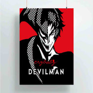 Onyourcases Devilman Crybaby Trending Custom Poster Silk Poster Wall Decor Best Home Decoration Wall Art Satin Silky Decorative Wallpaper Personalized Wall Hanging 20x14 Inch 24x35 Inch Poster