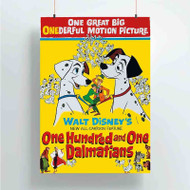 Onyourcases Disney 101 Dalmatians Trending Custom Poster Silk Poster Wall Decor Best Home Decoration Wall Art Satin Silky Decorative Wallpaper Personalized Wall Hanging 20x14 Inch 24x35 Inch Poster