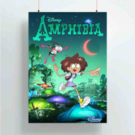 Onyourcases Disney Amphibia Trending Custom Poster Silk Poster Wall Decor Best Home Decoration Wall Art Satin Silky Decorative Wallpaper Personalized Wall Hanging 20x14 Inch 24x35 Inch Poster