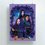 Onyourcases Disney Descendants 3 Custom Poster Silk Poster Wall Decor Best Home Decoration Wall Art Satin Silky Decorative Wallpaper Personalized Wall Hanging 20x14 Inch 24x35 Inch Poster