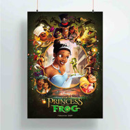 Onyourcases Disney The Princess and the Frog Trending Custom Poster Silk Poster Wall Decor Best Home Decoration Wall Art Satin Silky Decorative Wallpaper Personalized Wall Hanging 20x14 Inch 24x35 Inch Poster