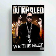 Onyourcases DJ Khaled We The Best Custom Poster Silk Poster Wall Decor Best Home Decoration Wall Art Satin Silky Decorative Wallpaper Personalized Wall Hanging 20x14 Inch 24x35 Inch Poster
