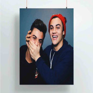 Onyourcases dolan twins Trending Custom Poster Silk Poster Wall Decor Best Home Decoration Wall Art Satin Silky Decorative Wallpaper Personalized Wall Hanging 20x14 Inch 24x35 Inch Poster
