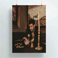 Onyourcases Drake Take Care Trending Custom Poster Silk Poster Wall Decor Best Home Decoration Wall Art Satin Silky Decorative Wallpaper Personalized Wall Hanging 20x14 Inch 24x35 Inch Poster