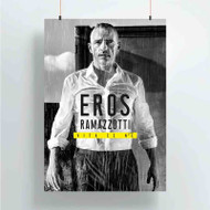 Onyourcases Eros Ramazzotti Trending Custom Poster Silk Poster Wall Decor Best Home Decoration Wall Art Satin Silky Decorative Wallpaper Personalized Wall Hanging 20x14 Inch 24x35 Inch Poster