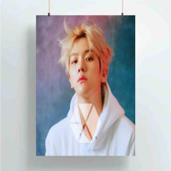 Onyourcases Exo Baekhyun Custom Poster Silk Poster Wall Decor Best Home Decoration Wall Art Satin Silky Decorative Wallpaper Personalized Wall Hanging 20x14 Inch 24x35 Inch Poster