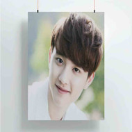 Onyourcases Exo Do Kyung soo Custom Poster Silk Poster Wall Decor Best Home Decoration Wall Art Satin Silky Decorative Wallpaper Personalized Wall Hanging 20x14 Inch 24x35 Inch Poster