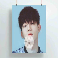 Onyourcases Exo Kim Jong dae Custom Poster Silk Poster Wall Decor Best Home Decoration Wall Art Satin Silky Decorative Wallpaper Personalized Wall Hanging 20x14 Inch 24x35 Inch Poster