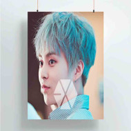 Onyourcases Exo Xiumin Custom Poster Silk Poster Wall Decor Best Home Decoration Wall Art Satin Silky Decorative Wallpaper Personalized Wall Hanging 20x14 Inch 24x35 Inch Poster