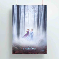Onyourcases Frozen 2 Custom Poster Silk Poster Wall Decor Best Home Decoration Wall Art Satin Silky Decorative Wallpaper Personalized Wall Hanging 20x14 Inch 24x35 Inch Poster