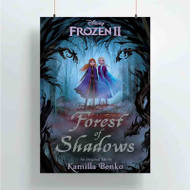 Onyourcases Frozen 2 Forest of Shadows Custom Poster Silk Poster Wall Decor Best Home Decoration Wall Art Satin Silky Decorative Wallpaper Personalized Wall Hanging 20x14 Inch 24x35 Inch Poster