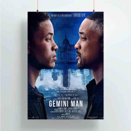 Onyourcases Gemini Man Custom Poster Silk Poster Wall Decor Best Home Decoration Wall Art Satin Silky Decorative Wallpaper Personalized Wall Hanging 20x14 Inch 24x35 Inch Poster
