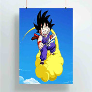 Onyourcases goku child Trending Custom Poster Silk Poster Wall Decor Best Home Decoration Wall Art Satin Silky Decorative Wallpaper Personalized Wall Hanging 20x14 Inch 24x35 Inch Poster