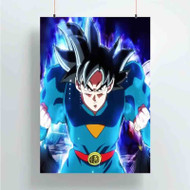 Onyourcases Goku Ultra Instinct Dragon Ball Heroes Custom Poster Silk Poster Wall Decor Best Home Decoration Wall Art Satin Silky Decorative Wallpaper Personalized Wall Hanging 20x14 Inch 24x35 Inch Poster
