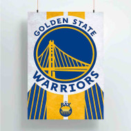 Onyourcases Golden State Warriors NBA Trending Custom Poster Silk Poster Wall Decor Best Home Decoration Wall Art Satin Silky Decorative Wallpaper Personalized Wall Hanging 20x14 Inch 24x35 Inch Poster